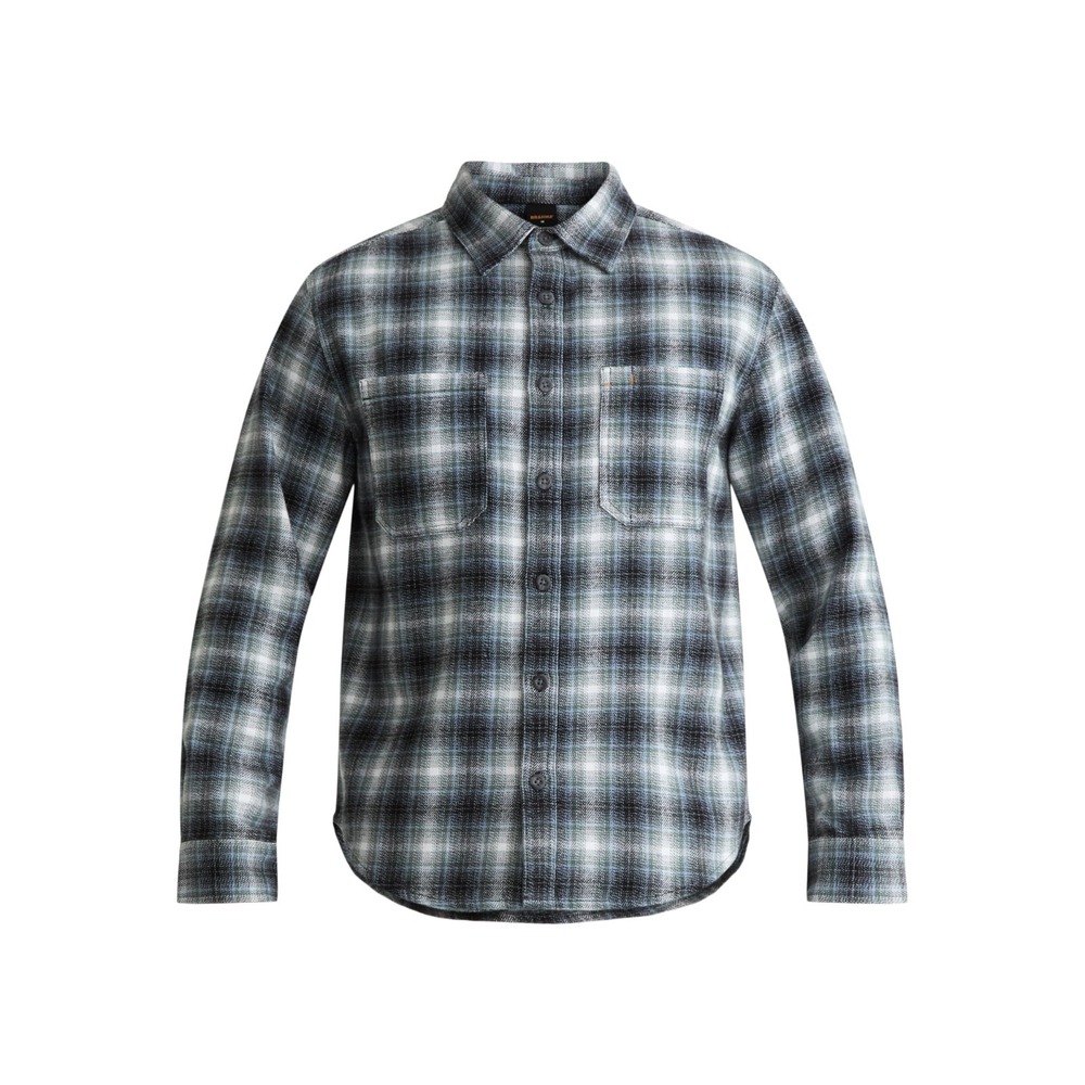 Brahma‎ Men's Blue Plaid Long Sleeve Work Flannel Shirt Size Medium - New